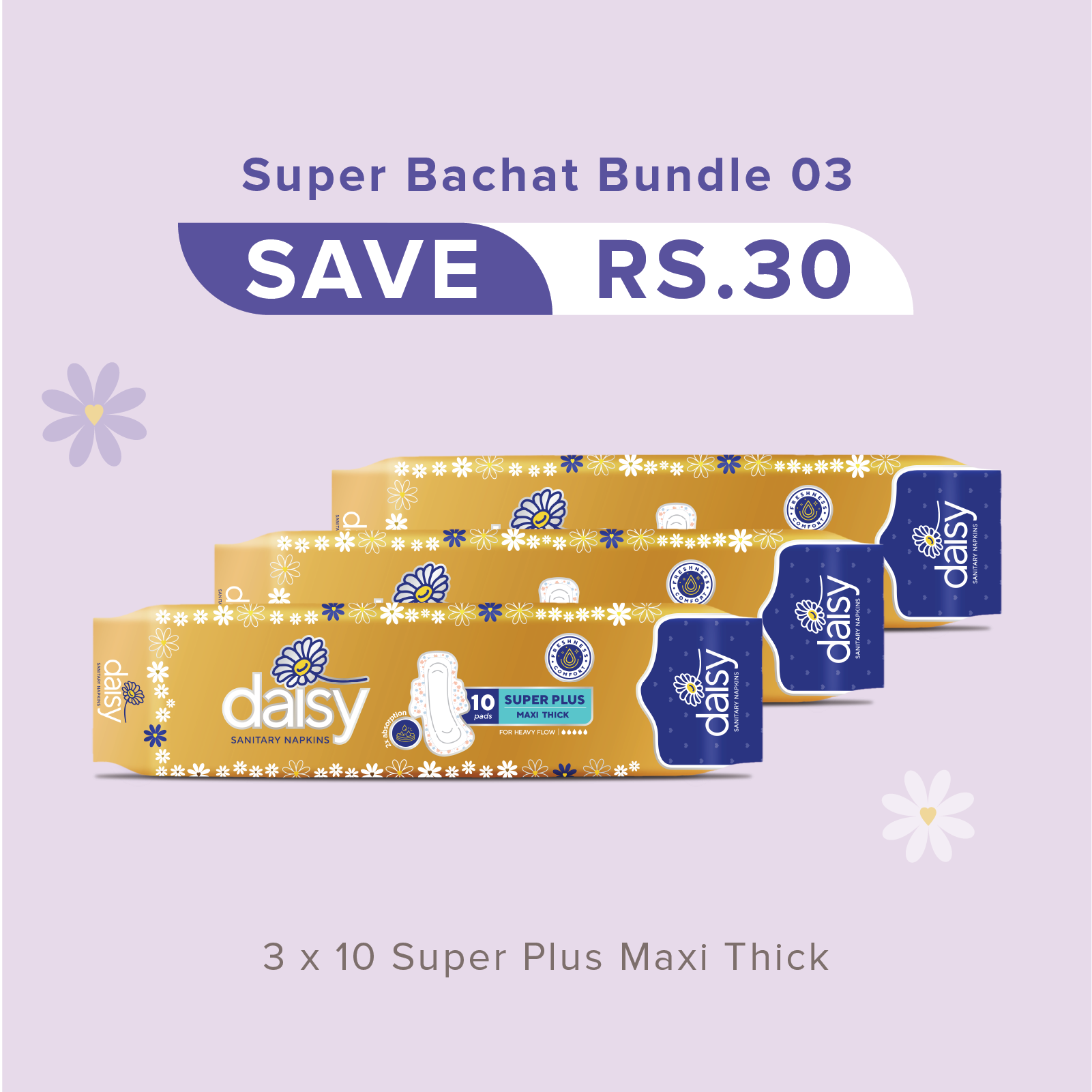 Daisy Super Plus Bundle - Maxi Long