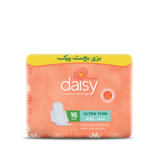Daisy Ultra Thin XXL-16 pcs (Bari Bachat Pack)