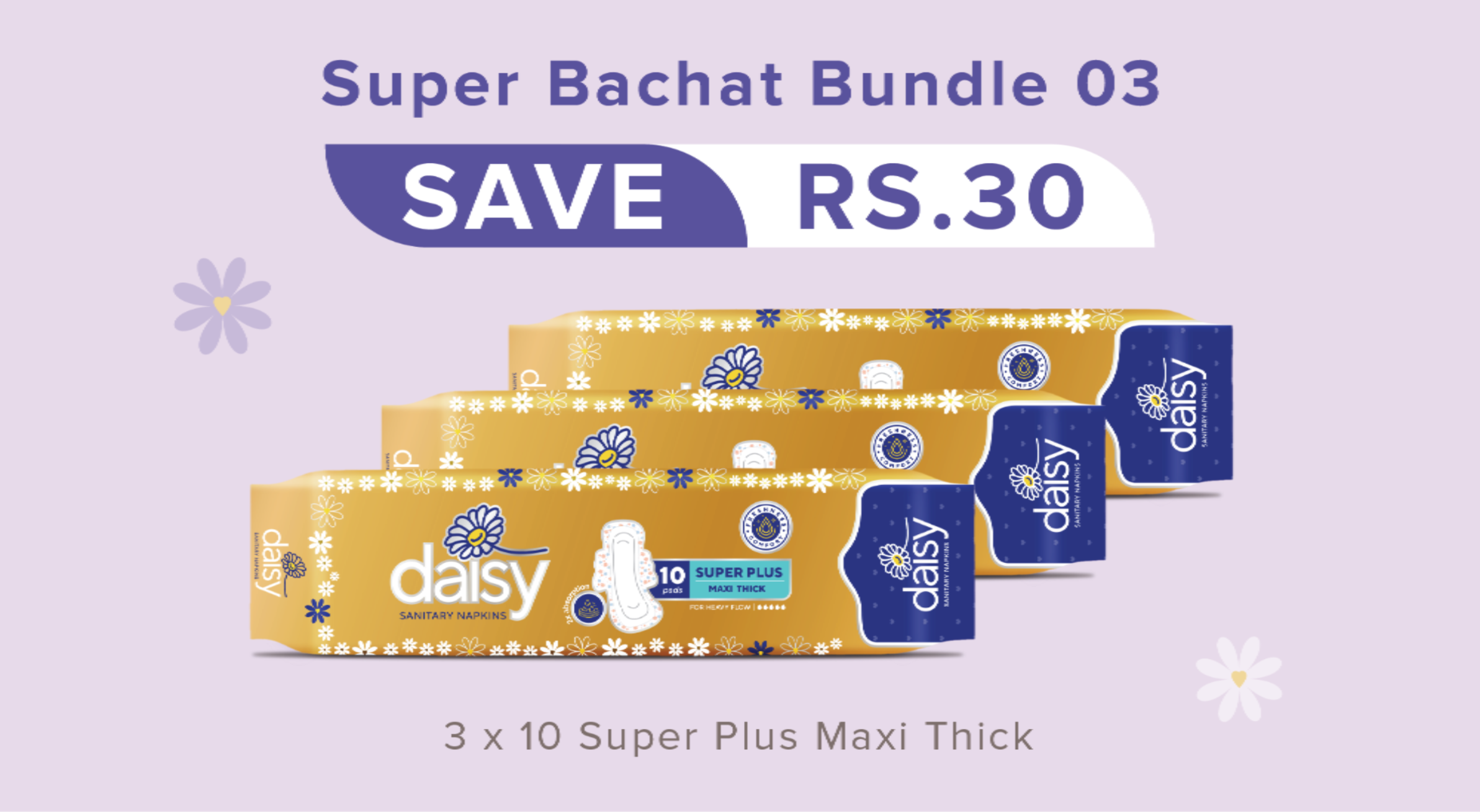 Daisy Super Plus Bundle - Maxi Long